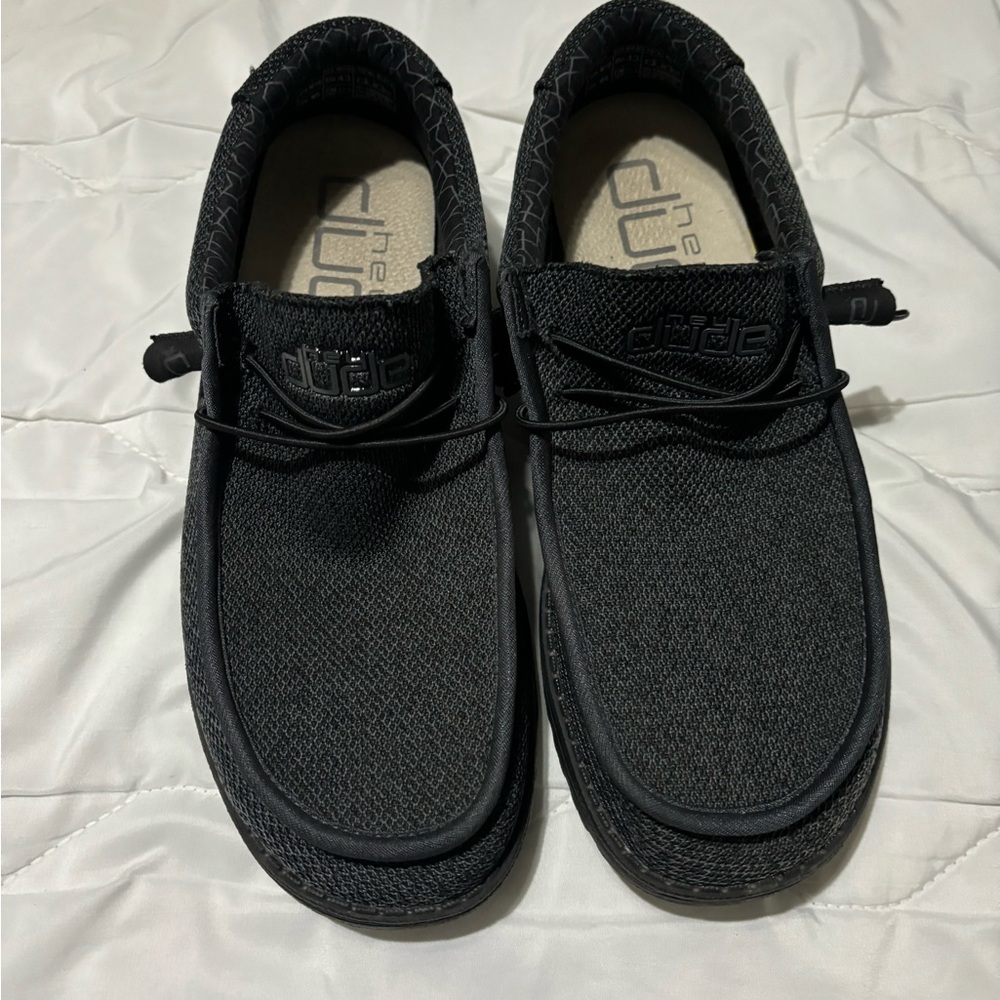 Hey Dude Men's Black Casual Shoes